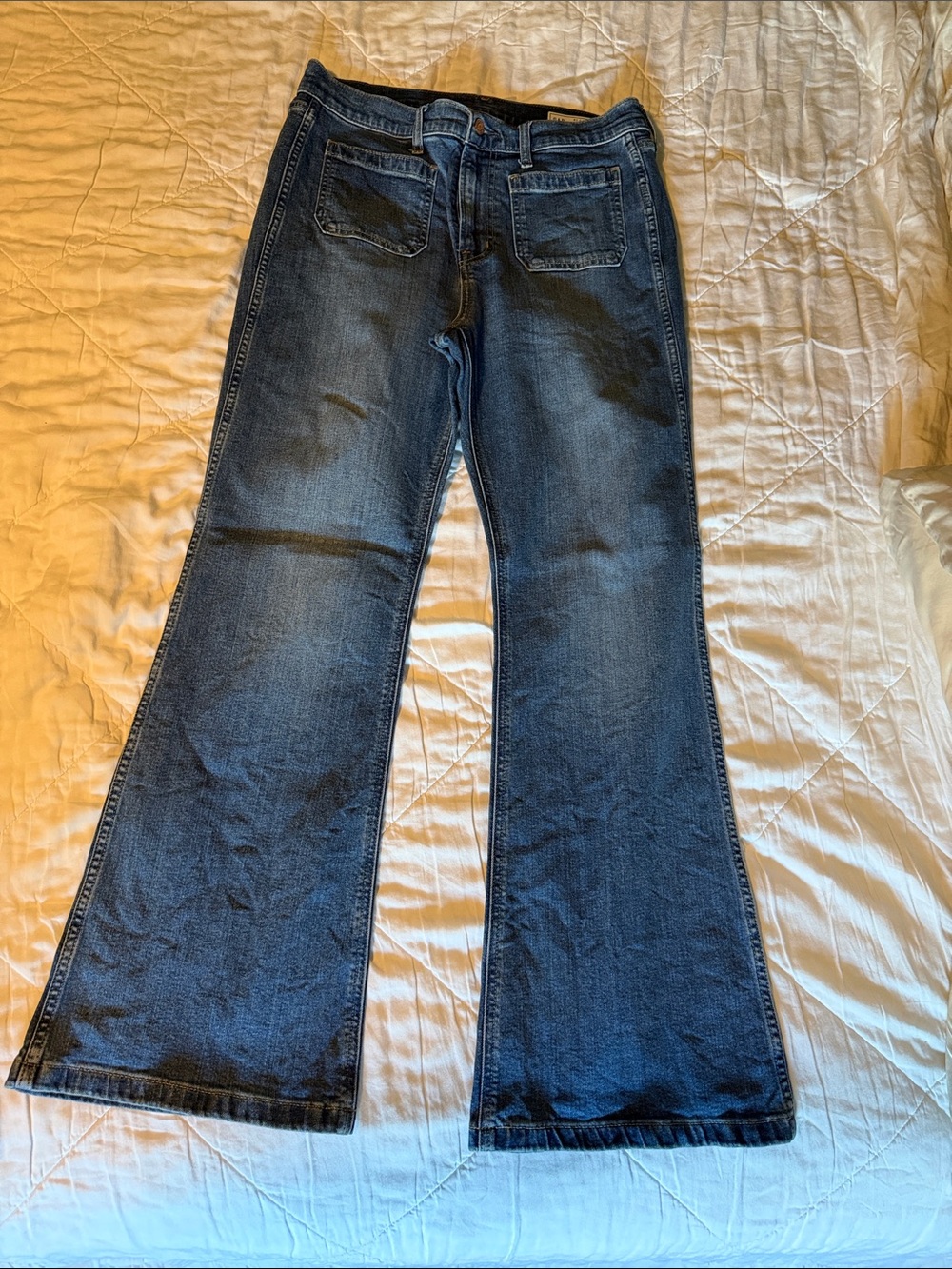 GAP Blue Flare Jeans for Women